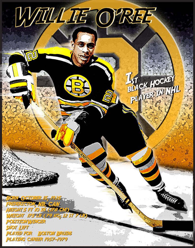 Willie O'Ree made history in 1958 debut with Bruins