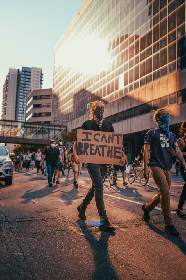 anti-racism protest