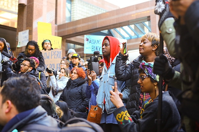 Black Lives Matter Toronto protest rally
