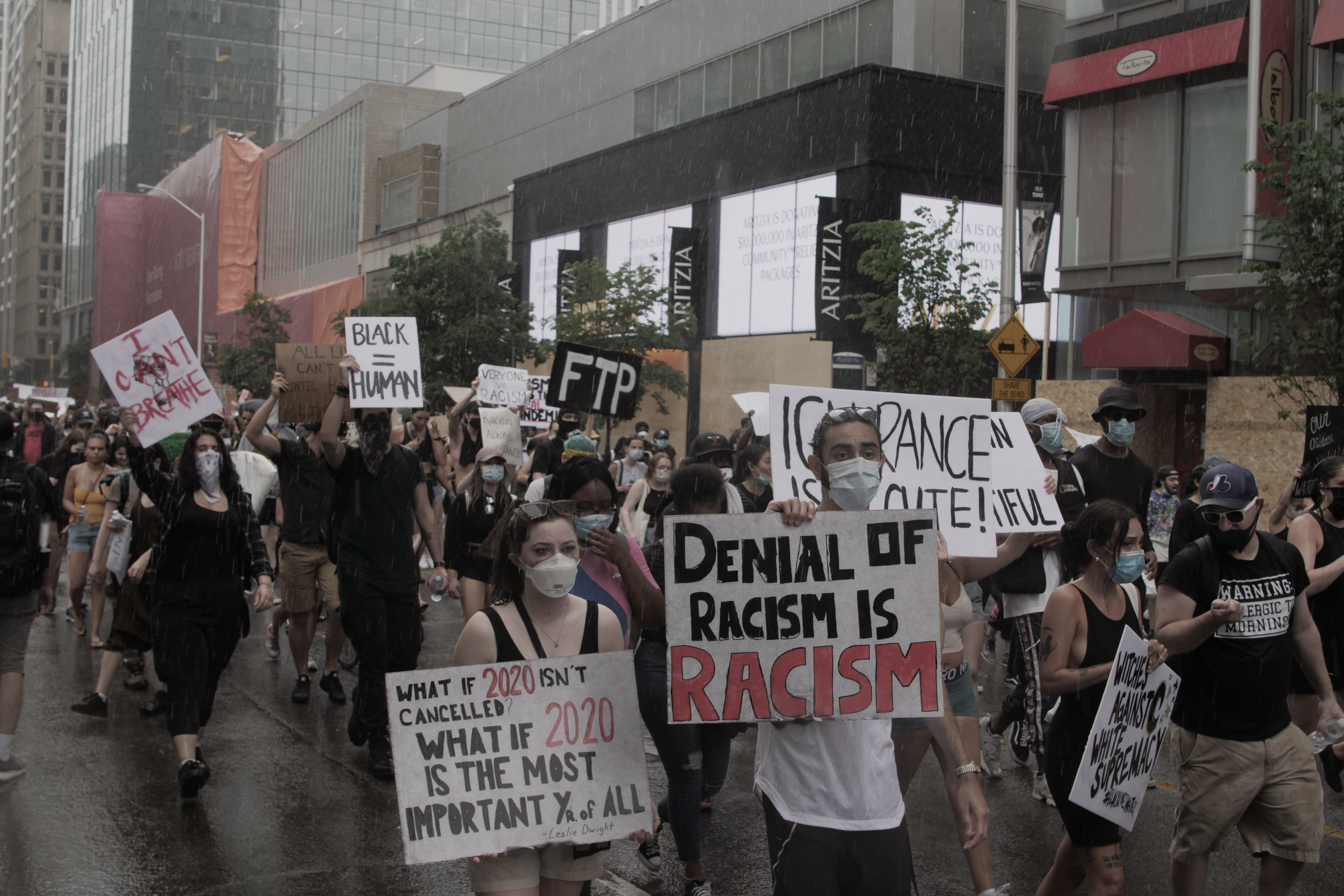 Toronto, BLM, protest,