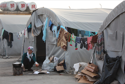 A Syrian teenager in a refugee camp in Turkey (EU Civil Protection and Humanitarian Aid)