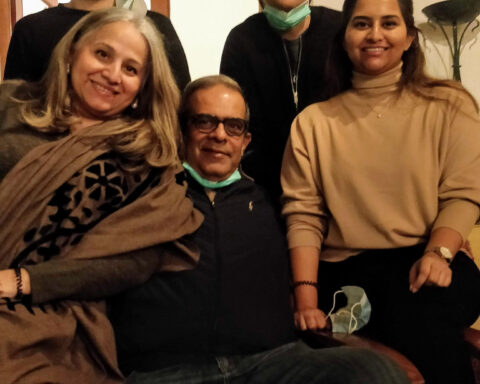 Farhana Kerai et famille