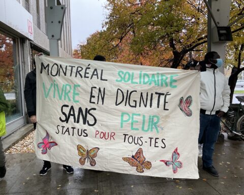 Manifestation-Montréal