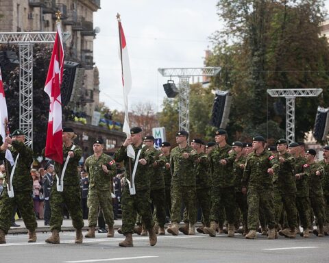 Home to a large Ukrainian diaspora, Canada should send a peacekeeping mission to defend Ukraine against Russia's aggression.