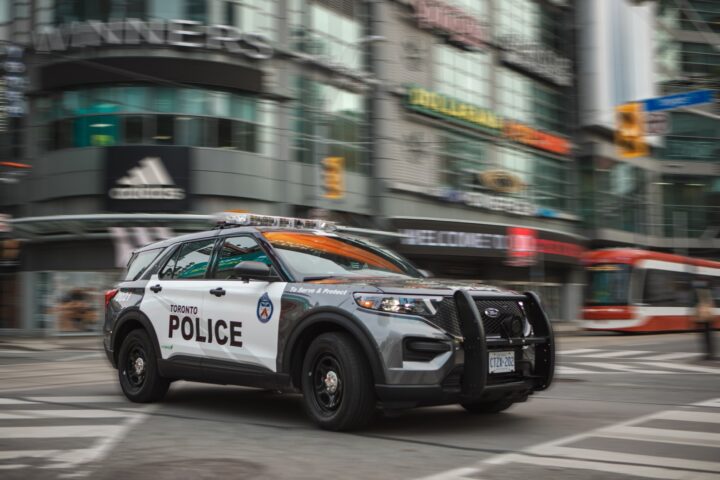 Toronto police car