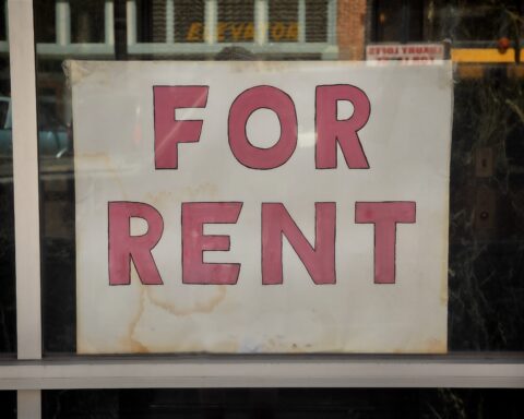 rental sign