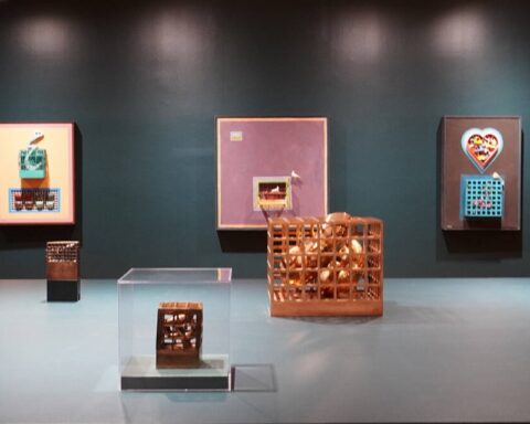 Parviz Tanavoli’s Poets, Locks, and Cages exhibition