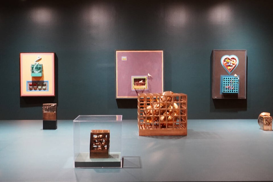 Parviz Tanavoli’s Poets, Locks, and Cages exhibition